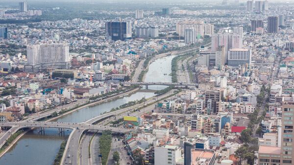 Вид сверху на город Хошимин, Вьетнам - Sputnik Việt Nam