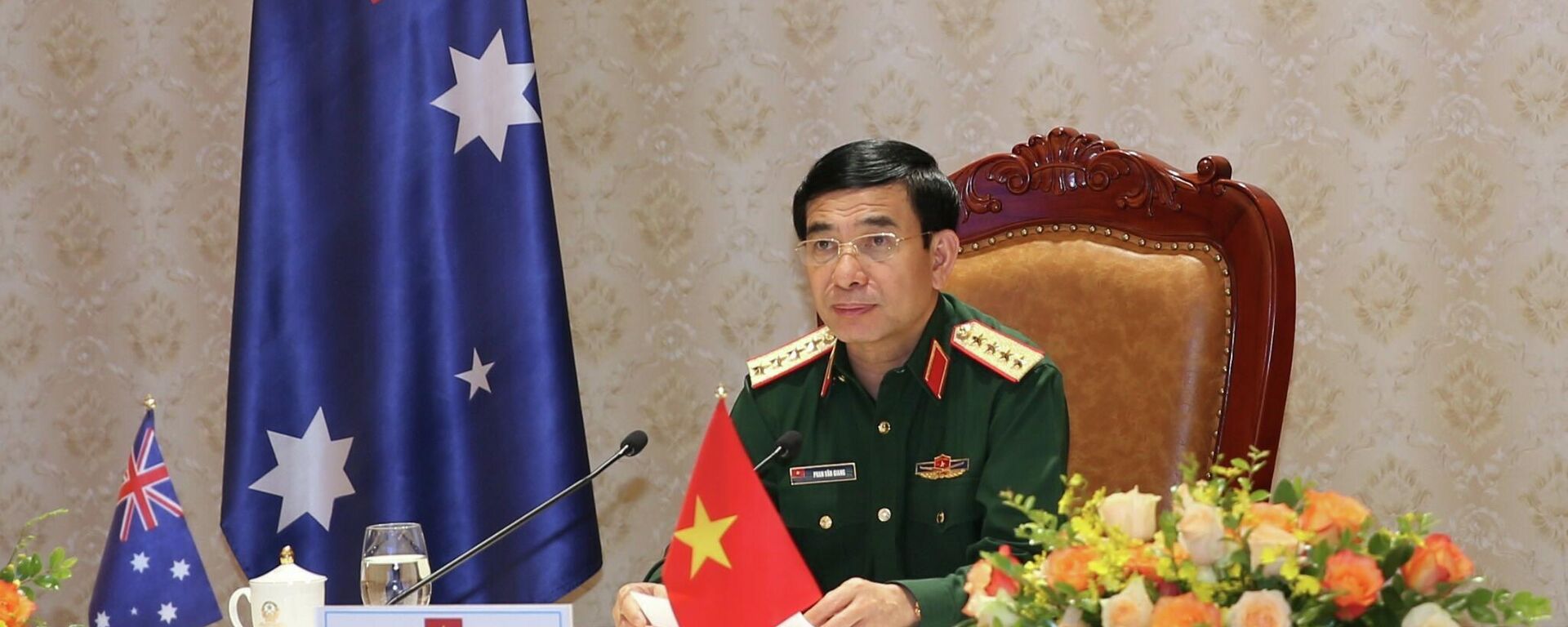 Bộ trưởng Bộ Quốc phòng Việt Nam điện đàm với Bộ trưởng Bộ Quốc phòng Australia - Sputnik Việt Nam, 1920, 09.11.2021