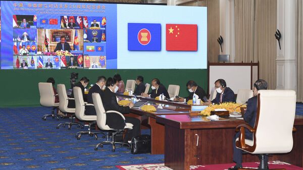 Cuộc họp trực tuyến Hội nghị cấp cao đặc biệt ASEAN-Trung Quốc - Sputnik Việt Nam
