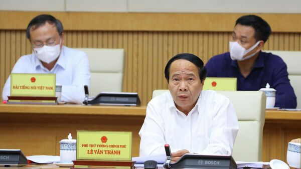 Phó Thủ tướng Lê Văn Thành phát biểu - Sputnik Việt Nam