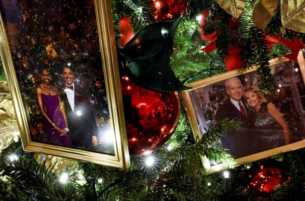 Trang trí đón Giáng sinh trong Nhà Trắng ở Washington - Sputnik Việt Nam