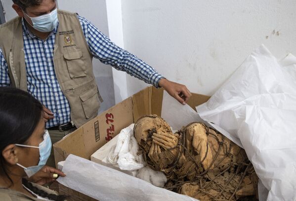 Phát hiện xác ướp trong cuộc khai quật khảo cổ học ở Peru - Sputnik Việt Nam