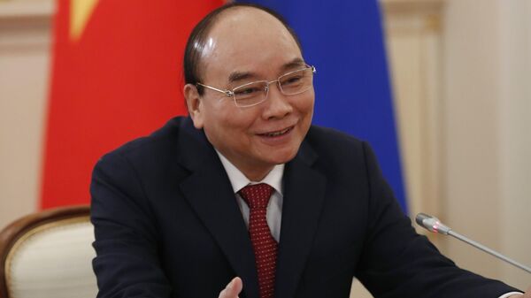 Thủ tướng Chính phủ Liên bang Nga M.Mishustin tiếp Chủ tịch nước Việt Nam N. S. Fuk - Sputnik Việt Nam