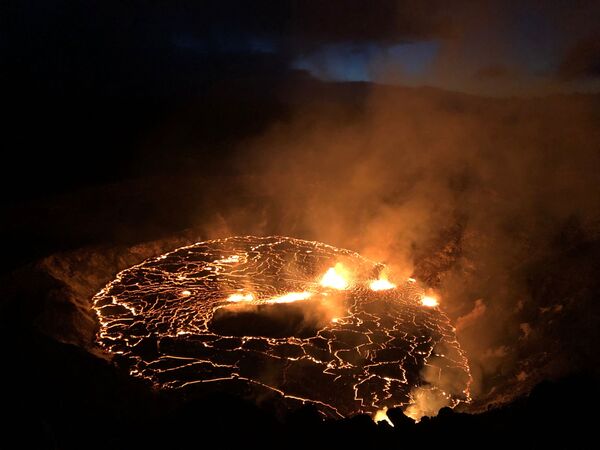Núi lửa phun trào Kilauea ở Hawaii - Sputnik Việt Nam