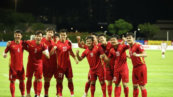 AFF Suzuki Cup 2020: Đội tuyển Việt Nam thắng Campuchia với tỷ số 4-0 - Sputnik Việt Nam