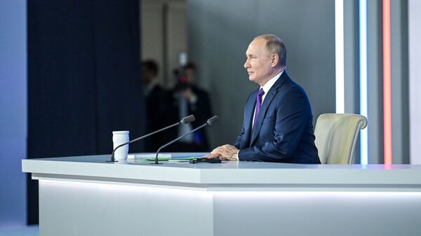 Cuộc họp báo thường niên của Tổng thống Nga Putin - Sputnik Việt Nam
