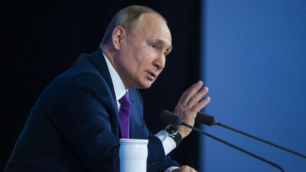 Cuộc họp báo thường niên của Tổng thống Nga Vladimir Putin - Sputnik Việt Nam
