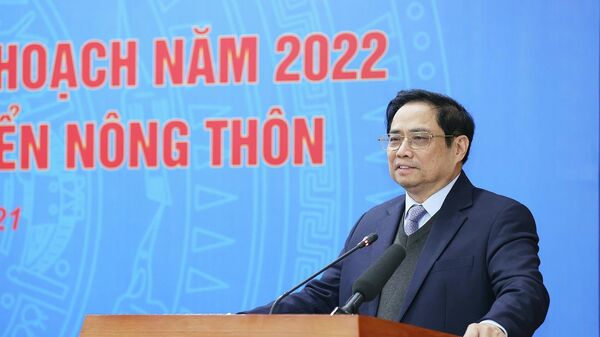 Thủ tướng Phạm Minh Chính phát biểu chỉ đạo - Sputnik Việt Nam