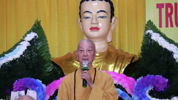 Trưởng lão Hòa thượng Thích Trí Quảng được suy tôn Quyền Pháp chủ Giáo hội Phật giáo Việt Nam - Sputnik Việt Nam