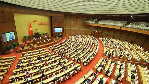 Khai mạc trọng thể kỳ họp bất thường lần thứ nhất, Quốc hội khóa XV - Sputnik Việt Nam