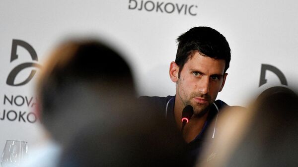 Tay vợt người Serbia, Novak Djokovic - Sputnik Việt Nam