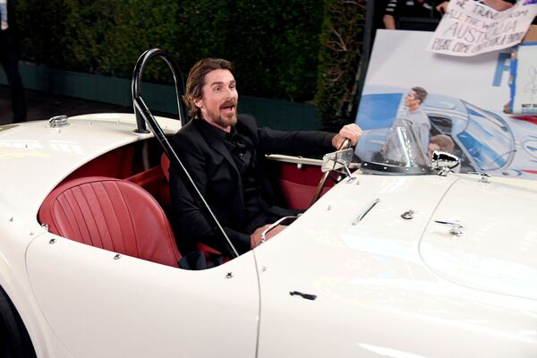Nam diễn viên Christian Bale tại buổi ra mắt phim &quot;Ford vs Ferrari&quot;. Nam diễn viên từng đoạt giải Oscar vừa đón sinh nhật lần thứ 48 của mình - Sputnik Việt Nam