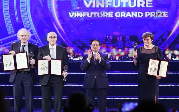 Thủ tướng Phạm Minh Chính dự Lễ trao giải thưởng VinFuture - Sputnik Việt Nam