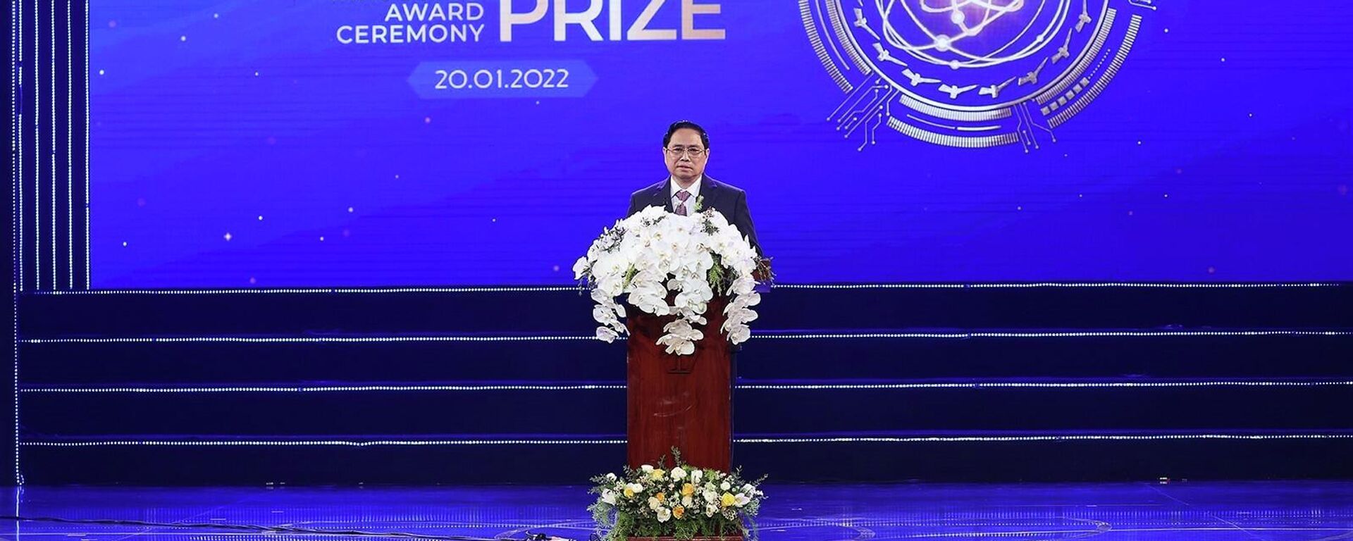 Thủ tướng Phạm Minh Chính dự Lễ trao giải thưởng VinFuture - Sputnik Việt Nam, 1920, 21.01.2022