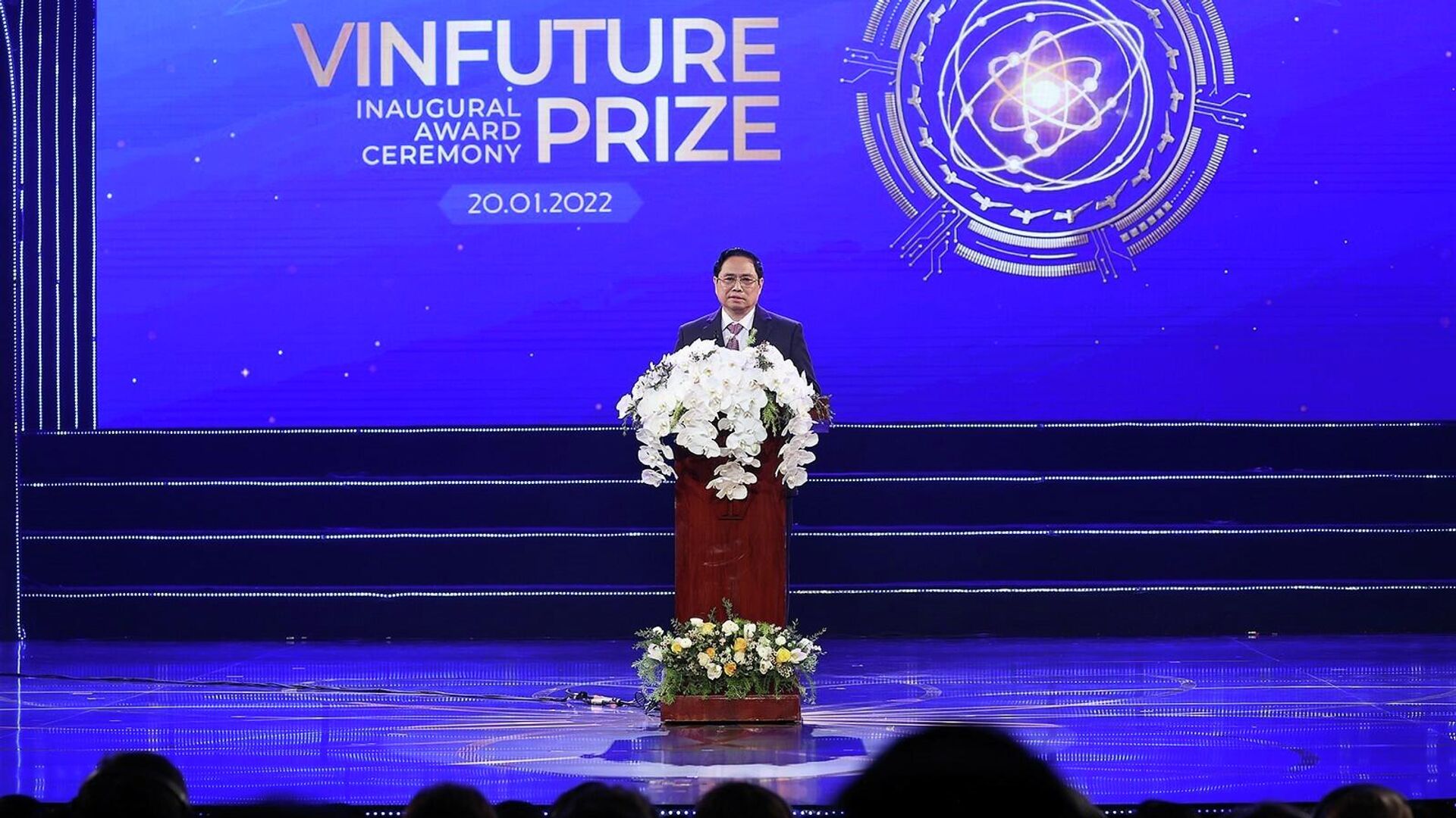 Thủ tướng Phạm Minh Chính dự Lễ trao giải thưởng VinFuture - Sputnik Việt Nam, 1920, 21.01.2022