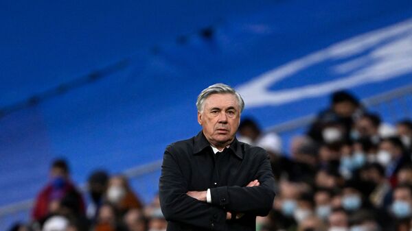 Huấn luyện viên của Real Madrid Carlo Ancelotti - Sputnik Việt Nam