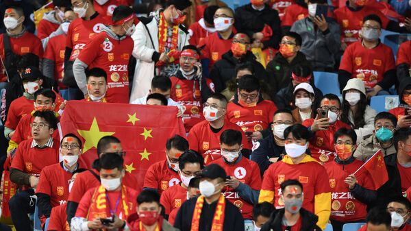 Người hâm mộ bóng đá Trung Quốc - Sputnik Việt Nam