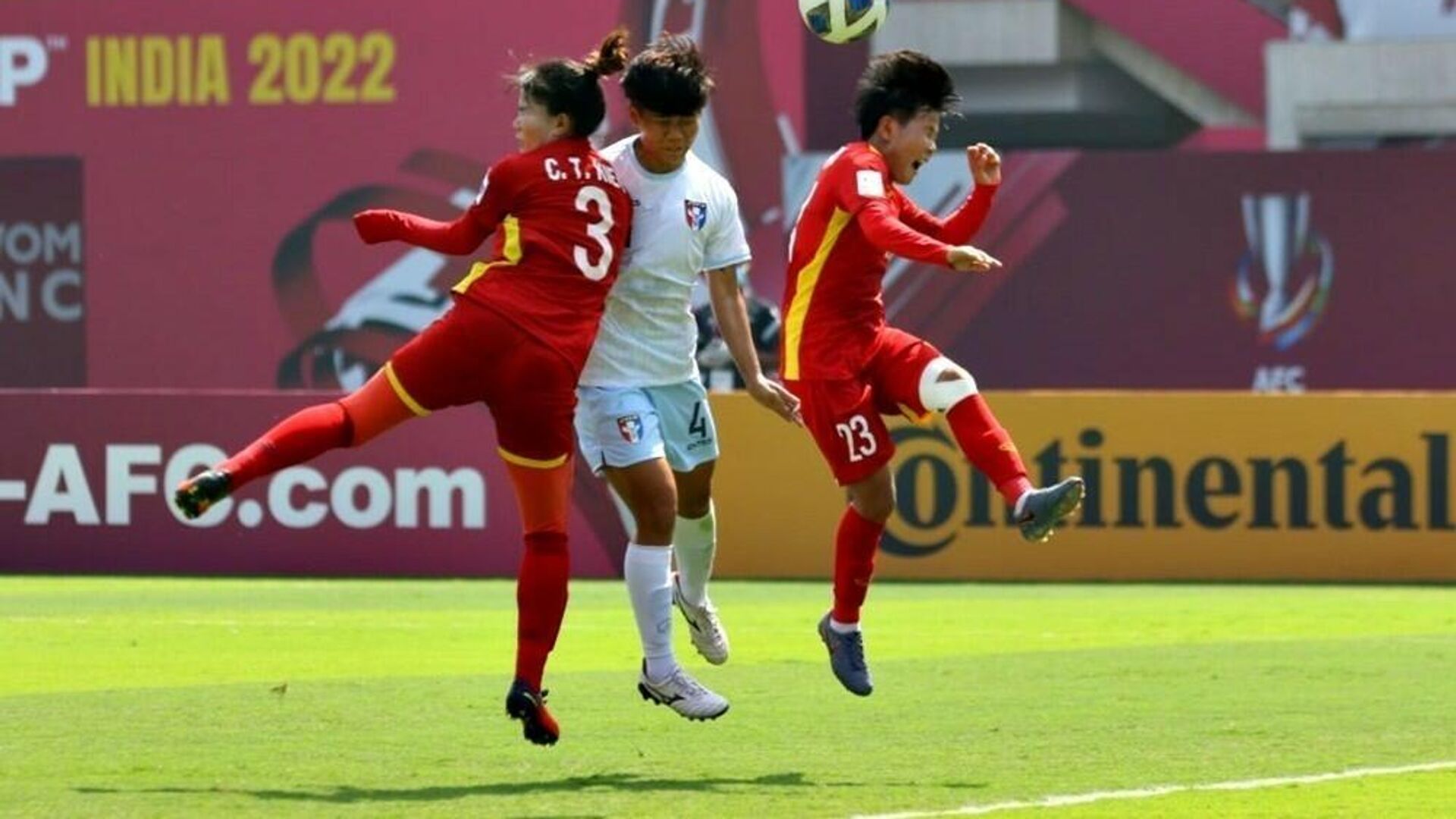 Tuyển nữ Việt Nam giành tấm vé lịch sử dự vòng chung kết World Cup
 - Sputnik Việt Nam, 1920, 07.02.2022
