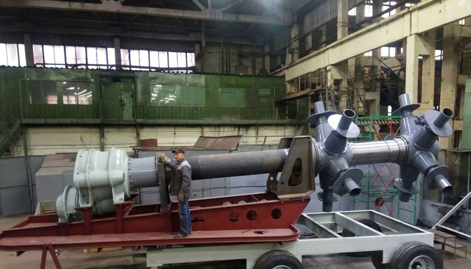 Sản xuất tuabin tại công ty «Hệ thống Sáng tạo» ở Voronezh - Sputnik Việt Nam, 1920, 07.02.2022