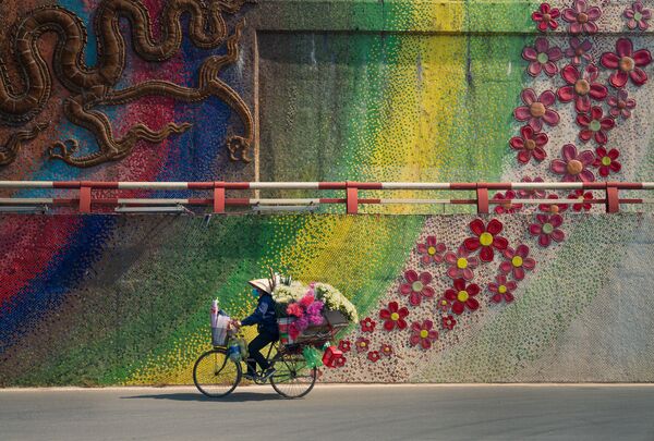 Bức ảnh Xe đạp chở hoa của Nguyễn Phúc Thành (Việt Nam), người đoạt giải National Awards, hạng mục Du lịch, cuộc thi Sony World Photography Awards 2022 - Sputnik Việt Nam