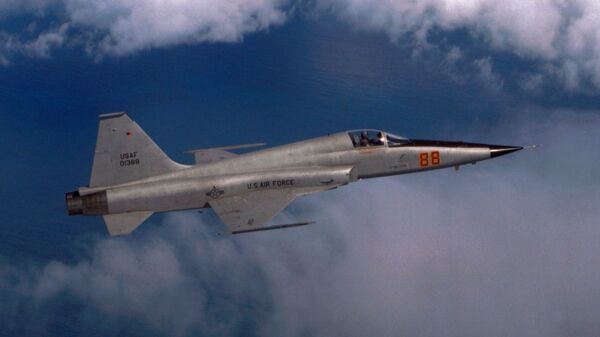Máy bay chiến đấu F-5E Tiger II của Không quân Mỹ - Sputnik Việt Nam