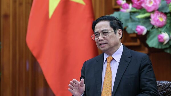 Thủ tướng Phạm Minh Chính chủ trì cuộc họp - Sputnik Việt Nam