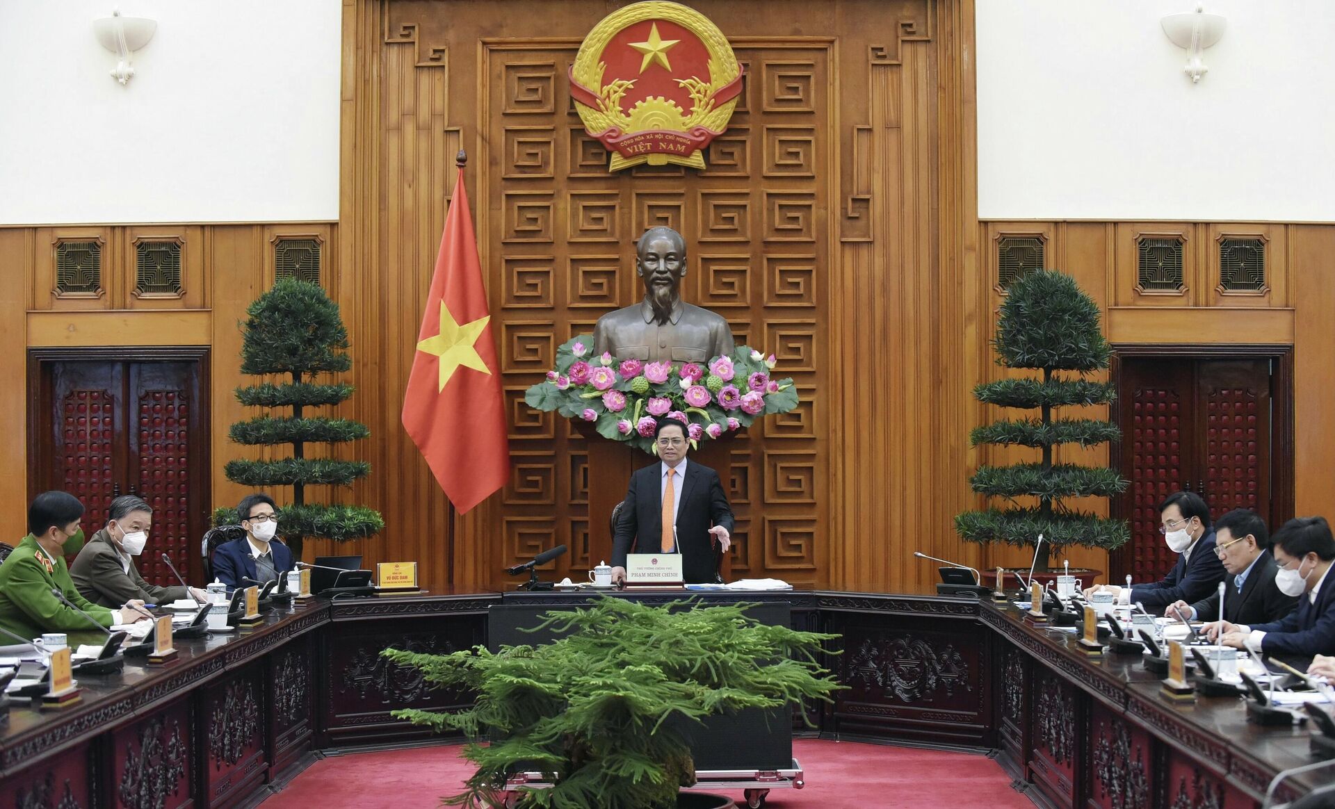 Thủ tướng Phạm Minh Chính kết luận cuộc họp - Sputnik Việt Nam, 1920, 02.03.2022