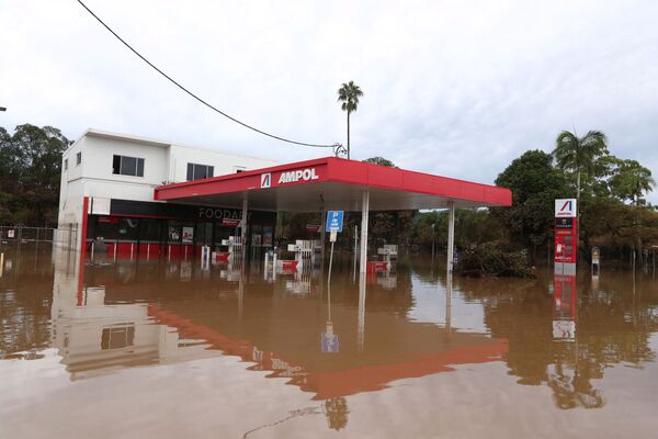 Ngập lụt ở Trung tâm Lismore, Úc - Sputnik Việt Nam