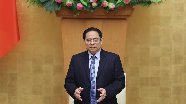 Thủ tướng Phạm Minh Chính chủ trì phiên họp - Sputnik Việt Nam