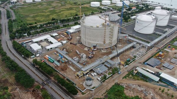Dự án Kho chứa 1 triệu tấn LNG tại Thị Vải tiếp tục duy trì tiến độ hoàn thiện - Sputnik Việt Nam