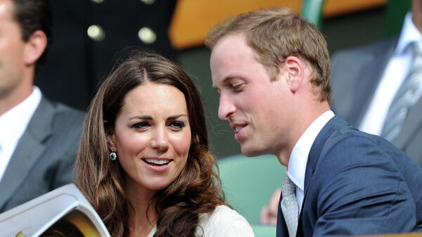 Hoàng tử William và vợ Kate Middleton  - Sputnik Việt Nam