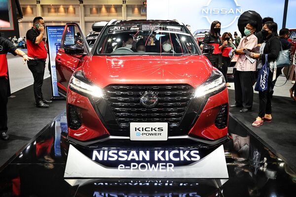 Xe Nissan Kicks e-Power tại Triển lãm ô tô quốc tế Bangkok - Sputnik Việt Nam