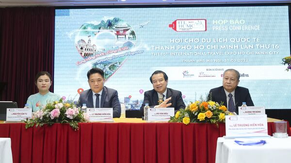 Họp báo Hội chợ Du lịch quốc tế TP HCM  - Sputnik Việt Nam