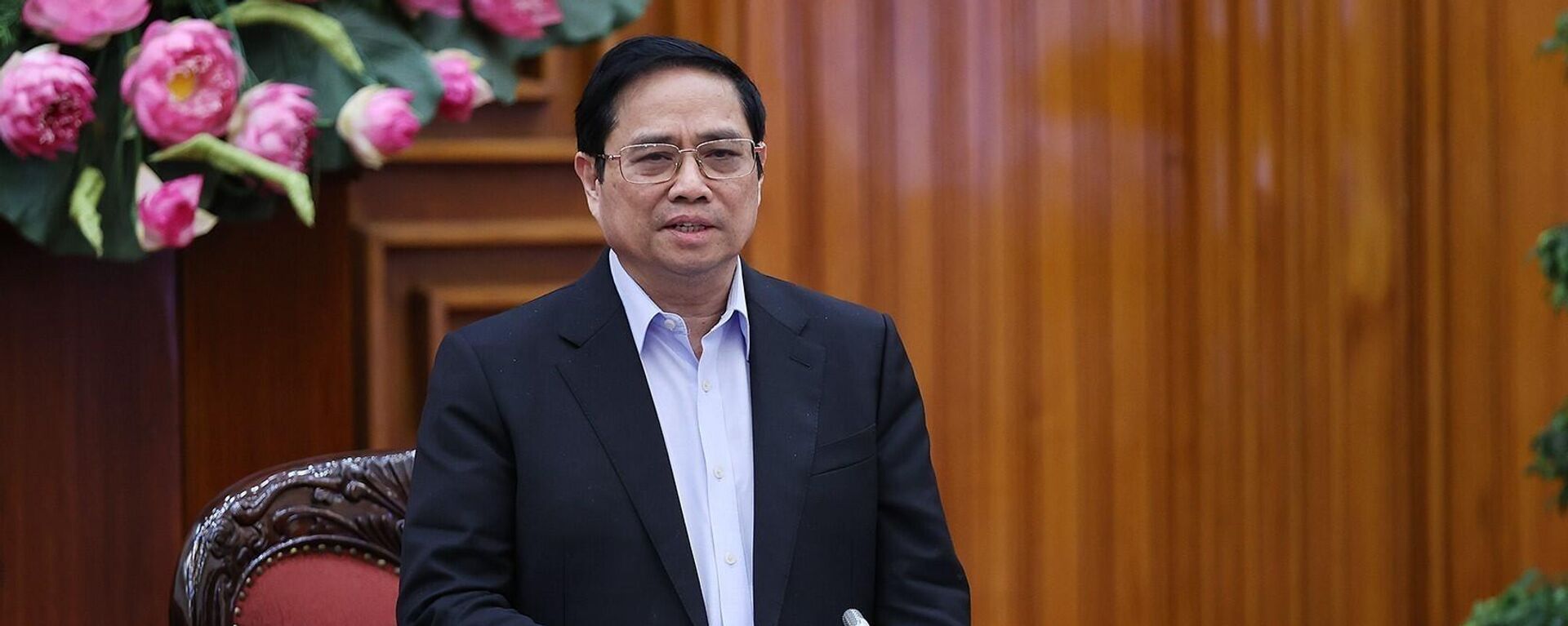 Thủ tướng Phạm Minh Chính chủ trì cuộc họp về đảm bảo cung ứng điện cho sản xuất và sinh hoạt năm 2022 - Sputnik Việt Nam, 1920, 03.04.2022