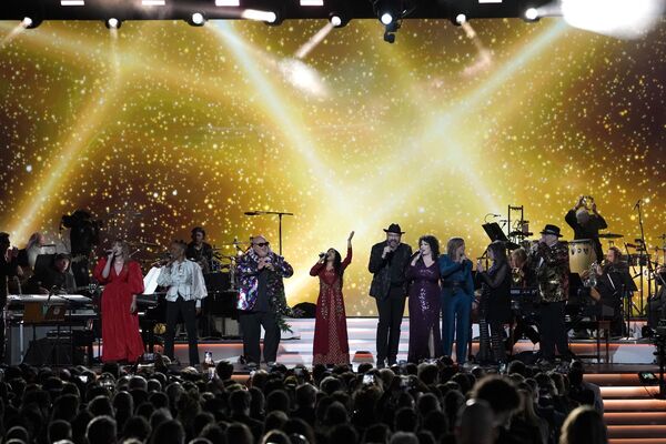 Các nghệ sĩ biểu diễn tại lễ trao giải âm nhạc Grammy ở Las Vegas - Sputnik Việt Nam