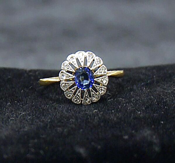 Nhẫn kim cương và ngọc sapphire được trục vớt từ tàu Titanic - Sputnik Việt Nam
