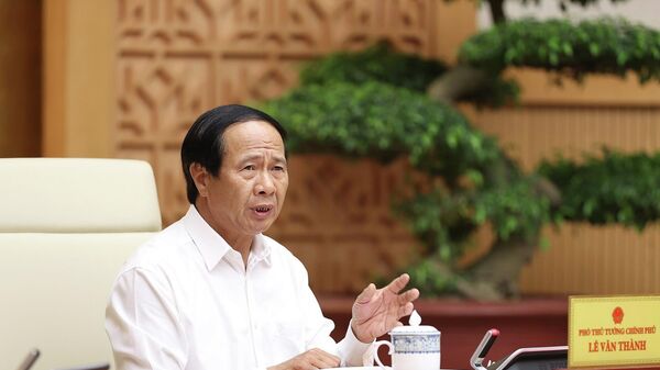 Phó Thủ tướng Lê Văn Thành chủ trì cuộc họp - Sputnik Việt Nam