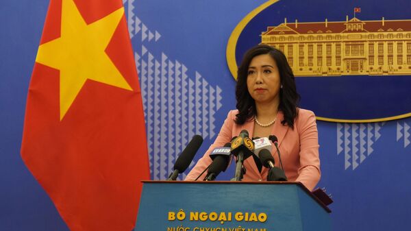 Phát ngôn viên Bộ Ngoại giao bà Lê Thị Thu Hằng - Sputnik Việt Nam