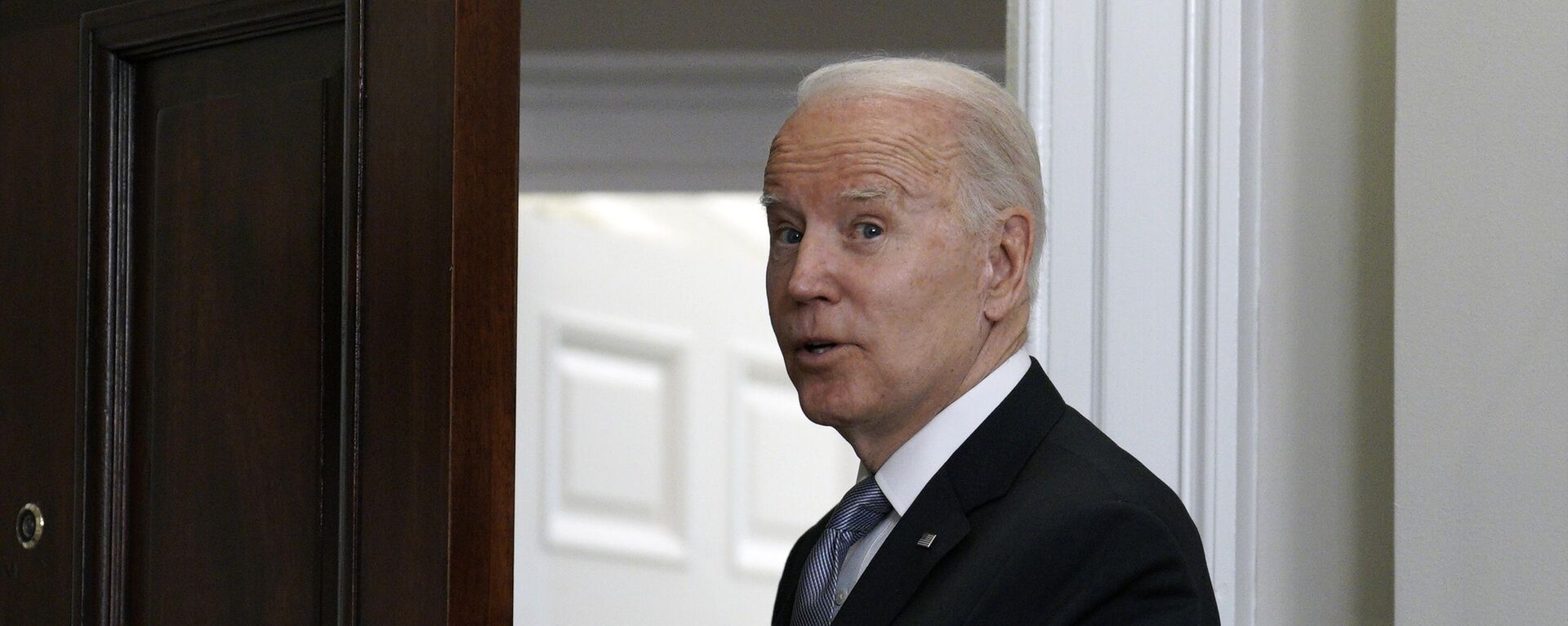 Tổng thống Mỹ Joe Biden phát biểu về tình hình Ukraina tại Nhà Trắng - Sputnik Việt Nam, 1920, 02.05.2022