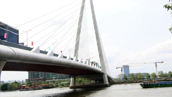 Cầu Thủ Thiêm 2 được thiết kế có một trụ tháp dạng “đầu rồng” bố trí lệch về phía Thủ Thiêm, là điểm nhấn trên sông Sài Gòn - Sputnik Việt Nam