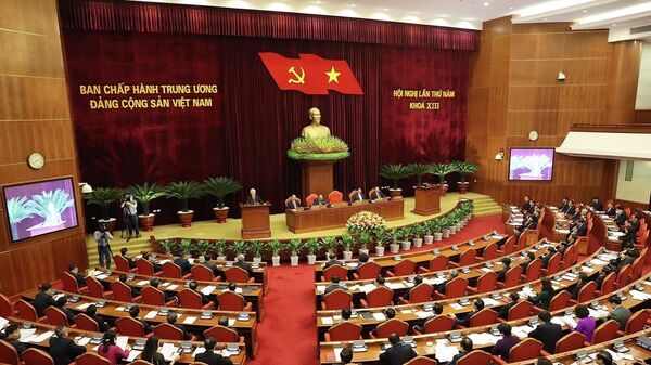 Khai mạc Hội nghị lần thứ năm Ban Chấp hành Trung ương Đảng - Sputnik Việt Nam