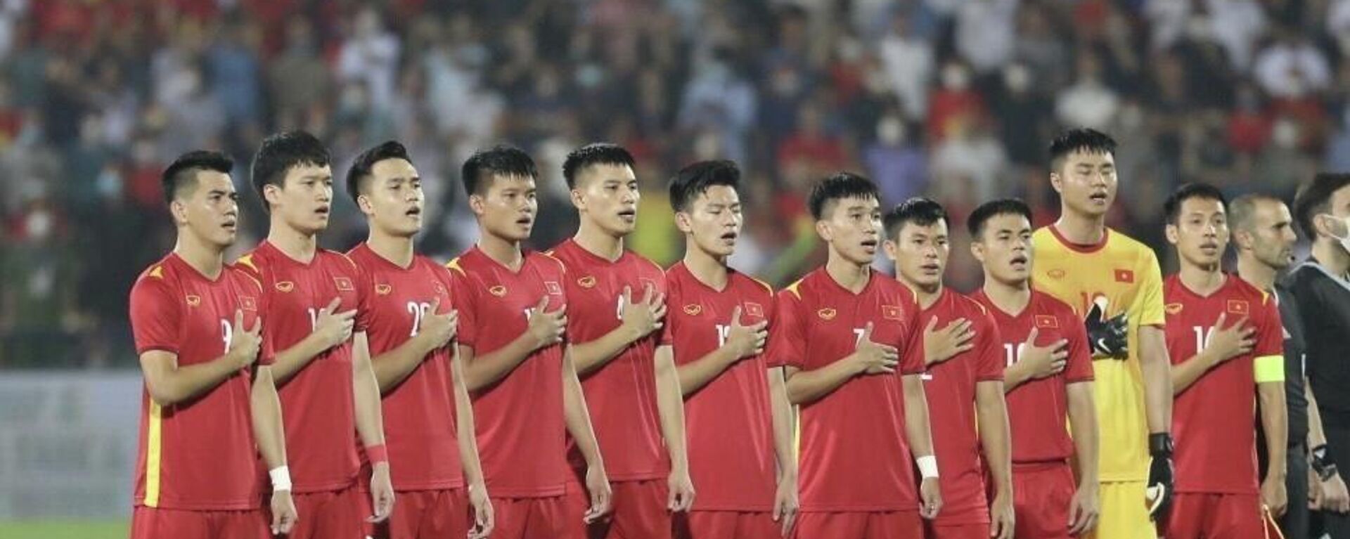 Đội hình ra quân của đội tuyển U23 Việt Nam. - Sputnik Việt Nam, 1920, 18.05.2022