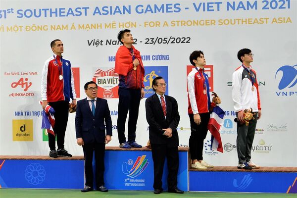 Kiếm thủ Vũ Thành An giành tấm HCV đầu tiên cho Đấu kiếm Việt Nam tại SEA Games 31 - Sputnik Việt Nam