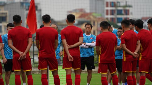 Buổi tập của đội tuyển U23 Việt Nam  - Sputnik Việt Nam