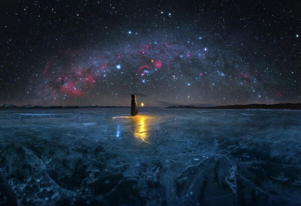 Bức ảnh Ice Age của nhiếp ảnh gia Trung Quốc Alvin Wu lọt vào Top 25 ảnh xuất sắc nhất trong cuộc thi &quot;2022 Milky Way photographer of the year&quot; - Sputnik Việt Nam