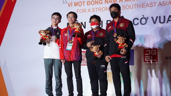 Cờ vua Việt Nam giành cú đúp HCV tại SEA Games 31 - Sputnik Việt Nam