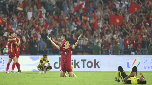 U23 Việt Nam lọt vào trận chung kết Bóng đá nam SEA Games 31 sau 120 phút nghẹt thở - Sputnik Việt Nam