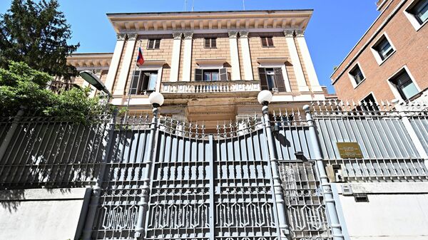 Tòa nhà Đại sứ quán Nga tại Rome - Sputnik Việt Nam