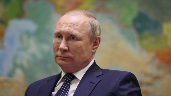 Cuộc phỏng vấn của Tổng thống Liên bang Nga V.Putin trên kênh truyền hình Rossiya-1 - Sputnik Việt Nam