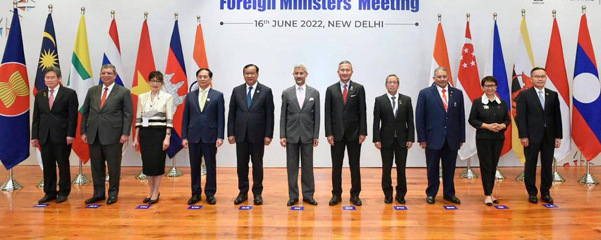 Hội nghị Bộ trưởng Ngoại giao Ấn Độ và các nước ASEAN tại New Delhi, Ấn Độ - Sputnik Việt Nam, 1920, 17.06.2022